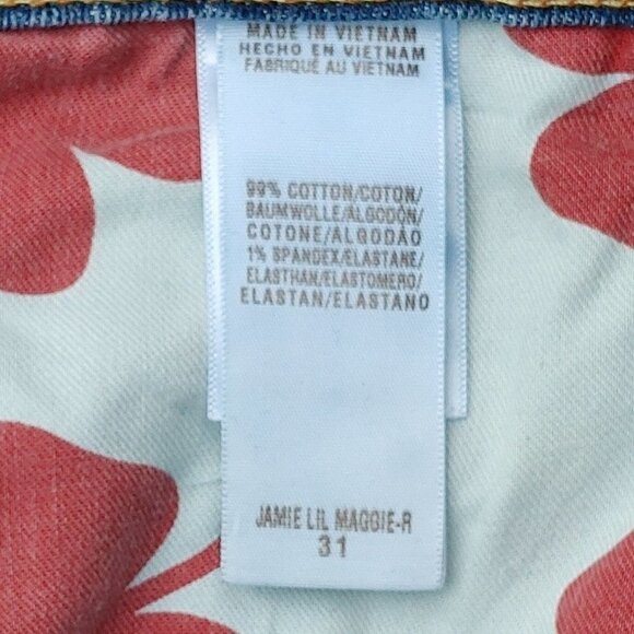 ATTRACTIVE Lucky Brand by Gene Montesano Wide Leg Women's Size 31 Embroi… - Picture 5 of 12